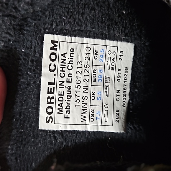 Sorel Rubber Bottoms Winter Boots 7.5 - Picture 10 of 13